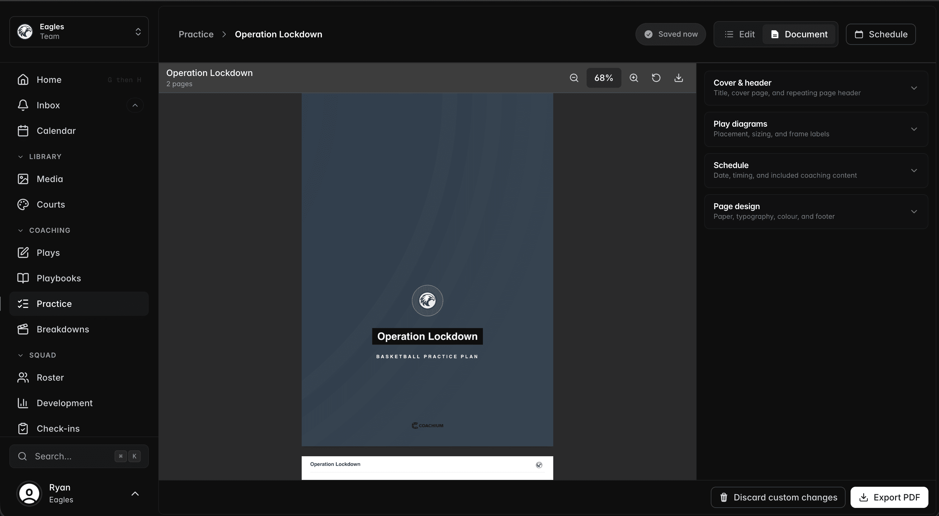 Timed practice activity builder
